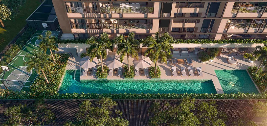 Vista do empreendimento CAPIITOLO