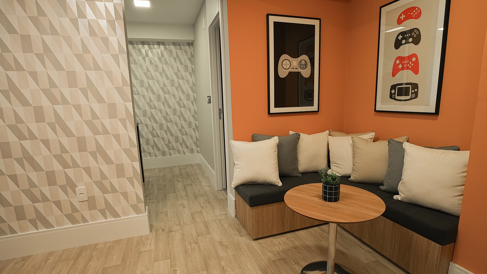 Espaço de jogos juvenil