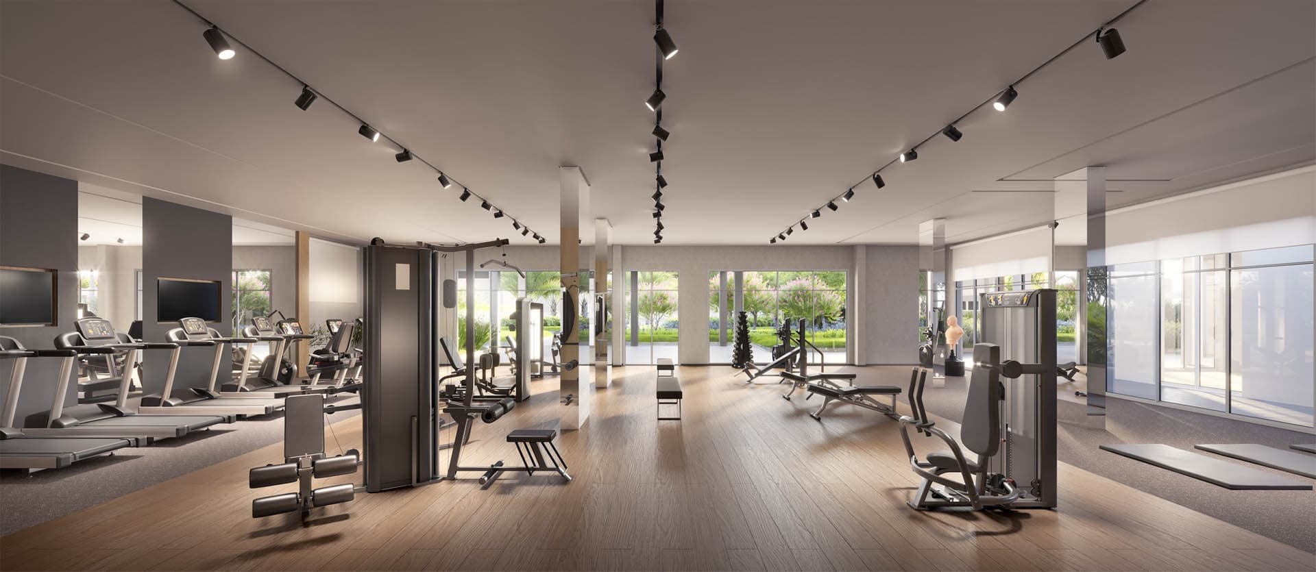 Perspectiva ilustrada do Fitness