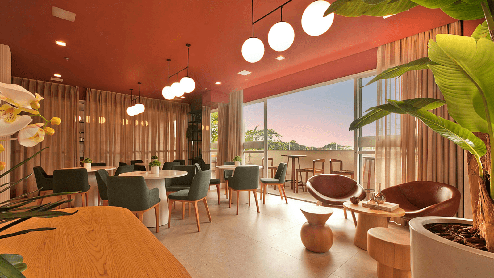 Foto real do Salão de festas