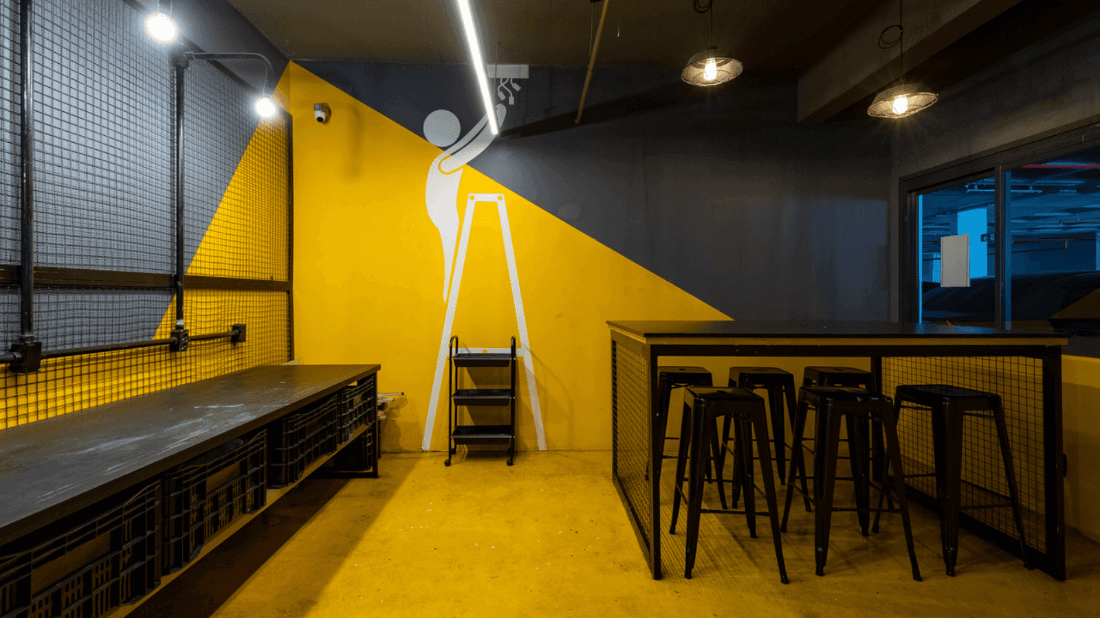 Foto real do Espaço de Reparos