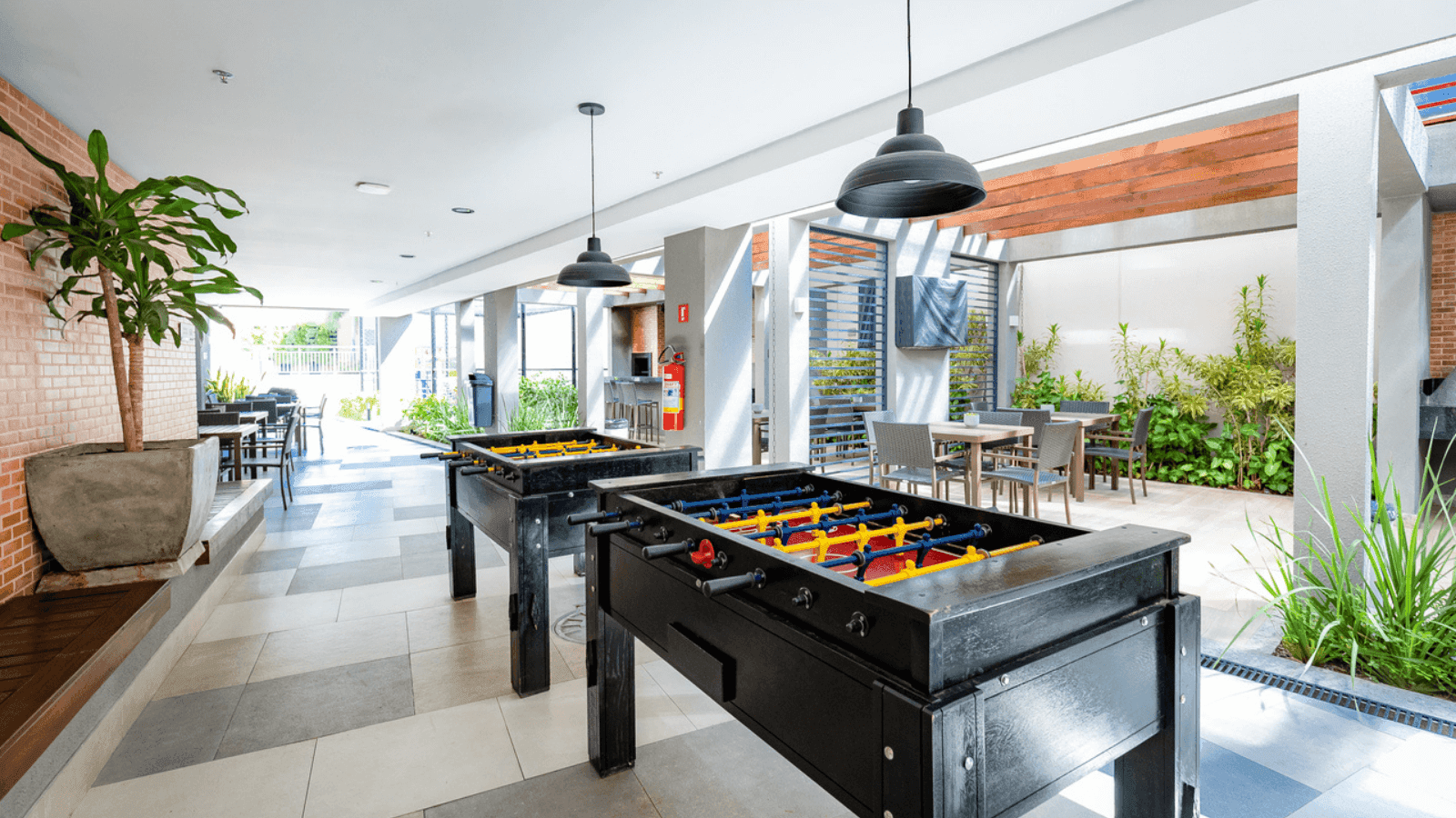 Foto real do Espaço Jogos