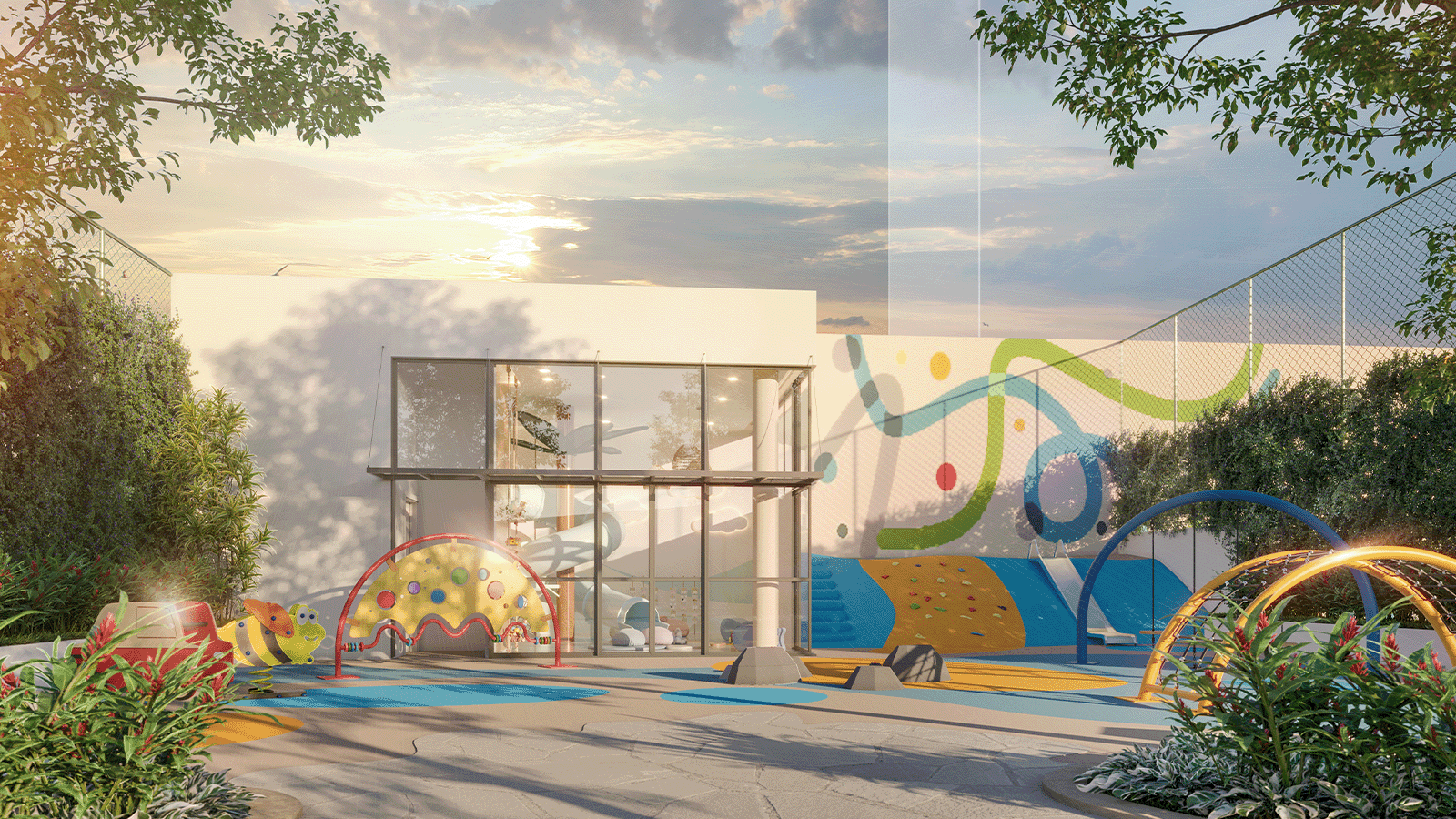 Perspectiva Ilustrada do Playground