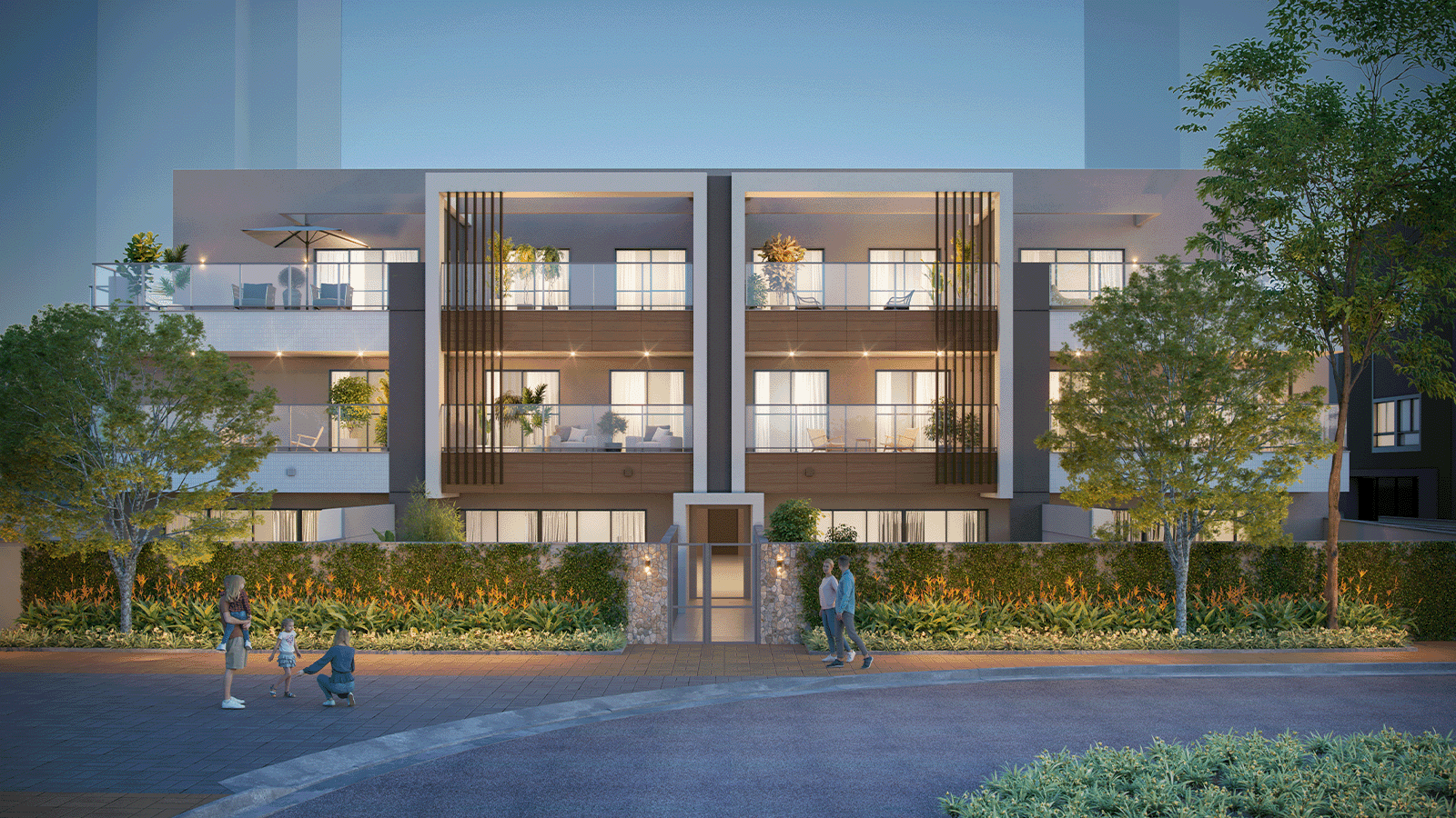 Perspectiva Ilustrada da Fachada Jasmim