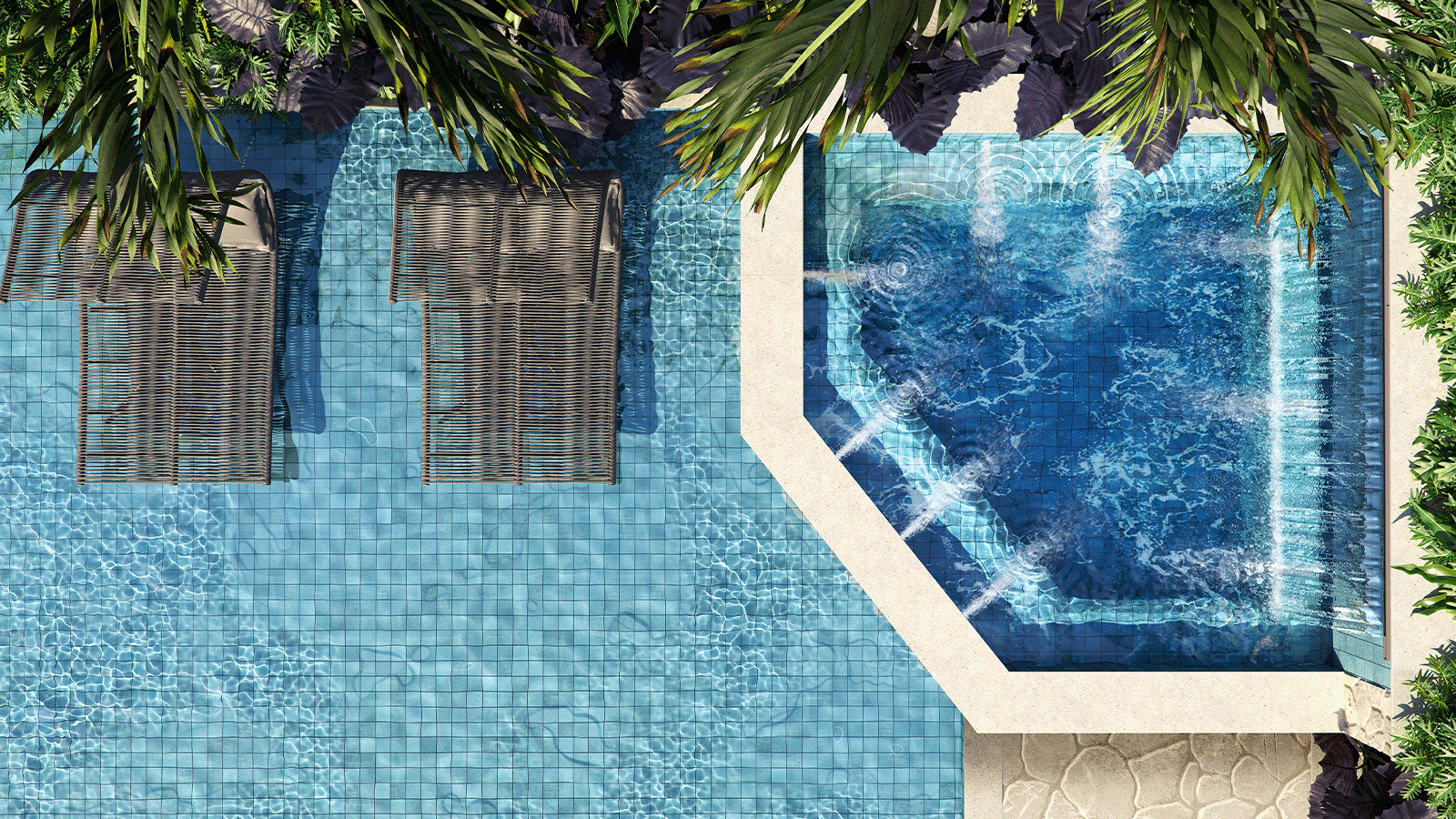 Perspectiva Ilustrada da Hidromassagem